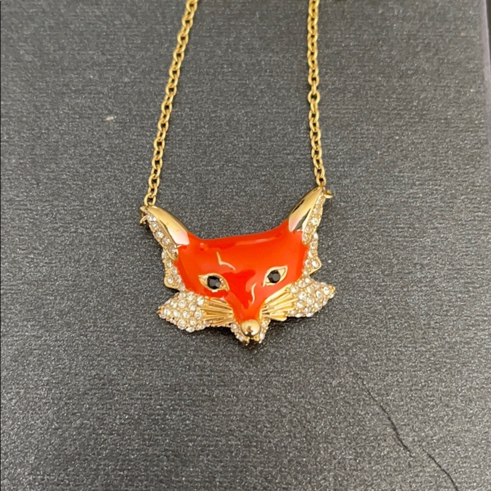 Kate spade ♠️ 🦊 necklace